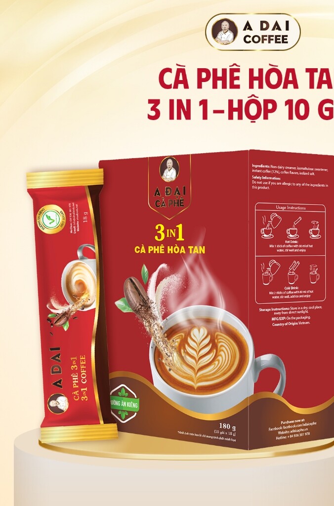 Cà phê 3 trong 1